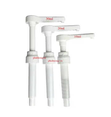 Vòi bơm mứt sệt 20ml (pump)