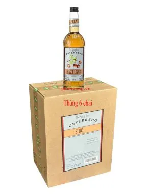 Siro Osterberg hạt dẻ 750ml - Thùng 6 chai
