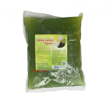 Trân châu rong nho - XANH 1KG (trứng cá hồi)