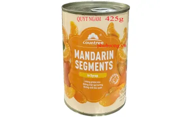 Quýt cắt múi ngâm siro hiệu Countree 425g