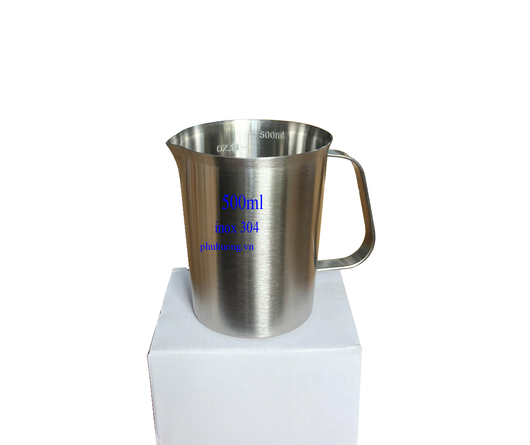 Ca đong inox 124411 (Inox 304 - Dung tích 0,5 lít)