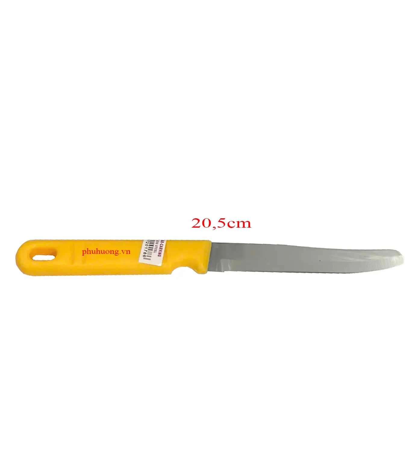 Dao gọt hoa quả cán vàng 20,5cm