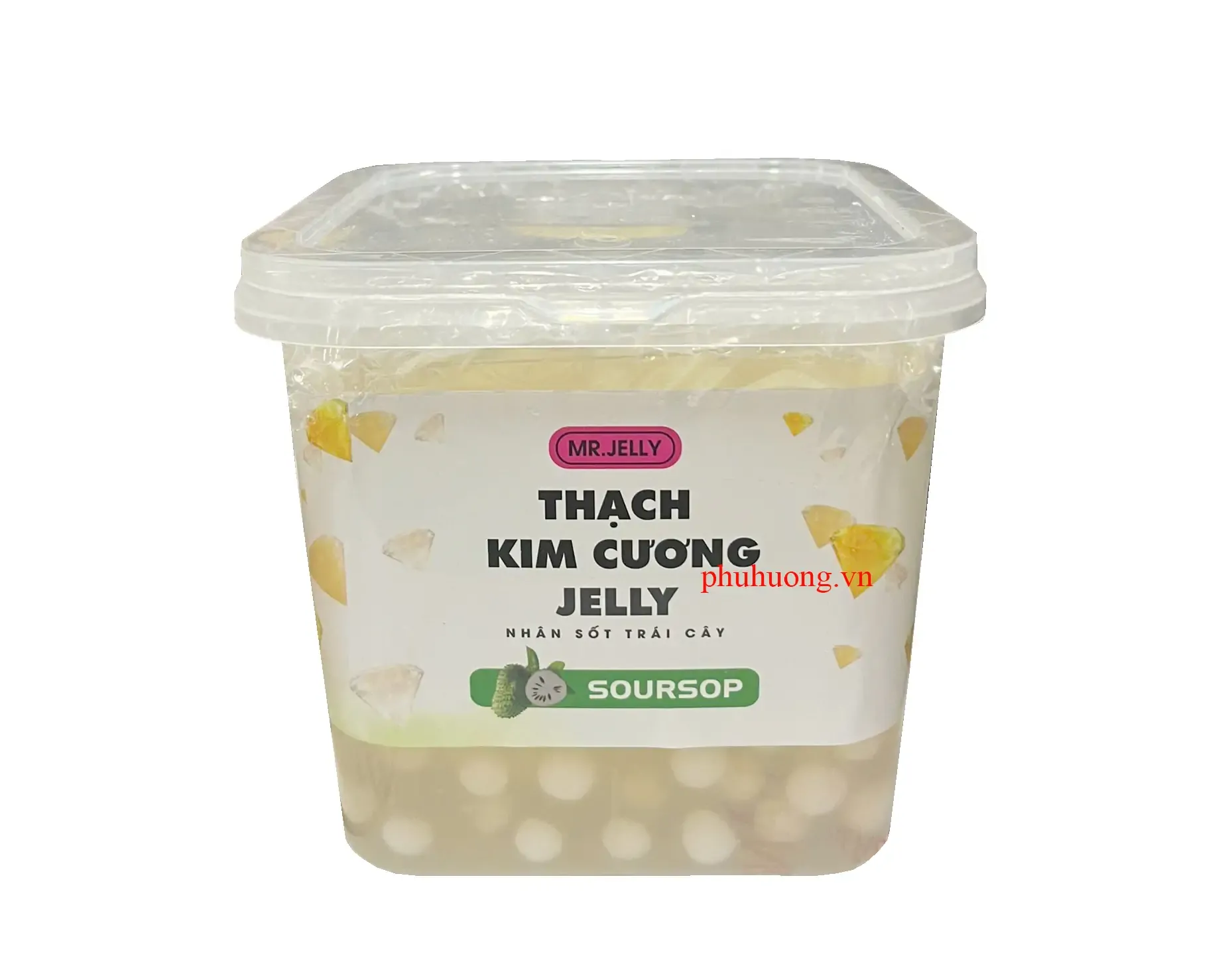 Thạch kim cương nhân mãng cầu 2kg