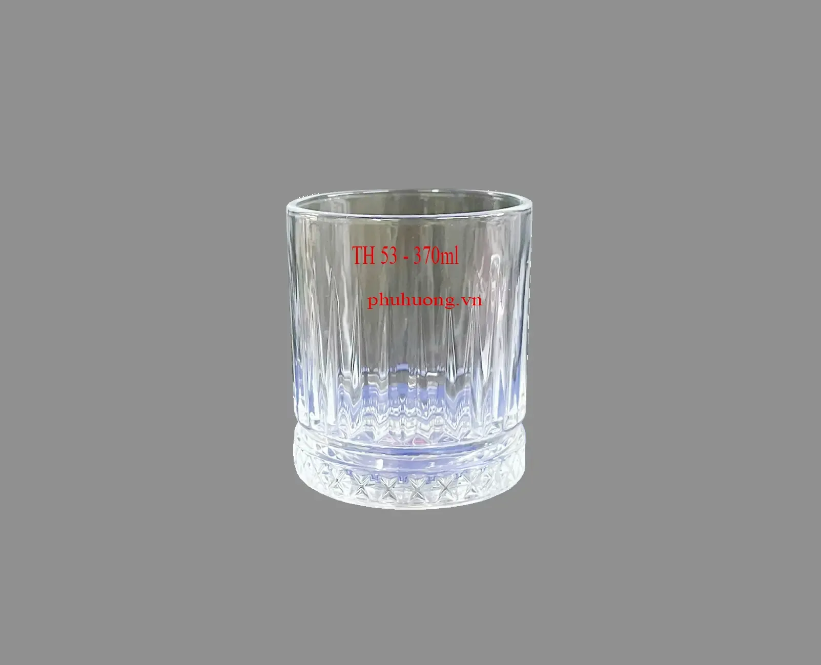 Ly thủy tinh không quai 390ml TH53 