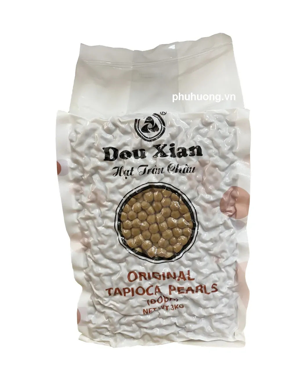 Trân châu DouXian Đen 3kg - hạt lớn 2.5