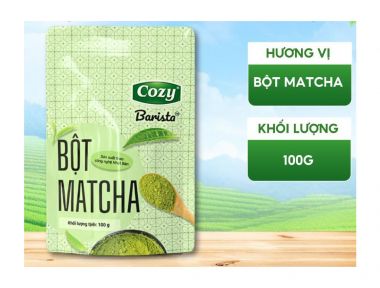 Bột Matcha (Nhãn hiệu Cozy) 100g