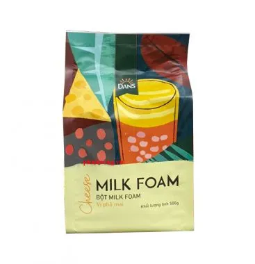 Bột milk foam vị phô mai Dans - 500g 