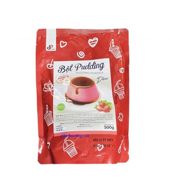 Bột pudding DPfood dâu 500g