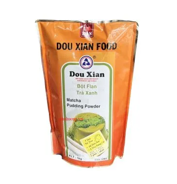 Bột pudding Dou Xian trà xanh 1kg