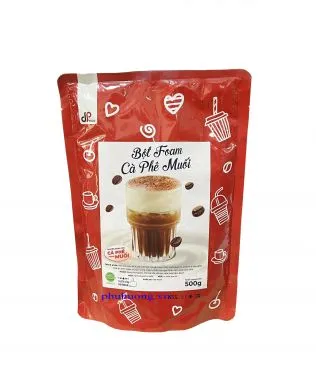 Bột milk foam muối biển 500g (cà phê muối)