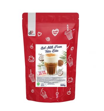 Bột milk foam sữa dừa 500g DP Food