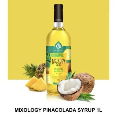 Syrup Pomona dứa dừa 1L