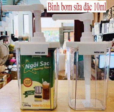 Bình bơm sữa đặc 10ml (Chữ nhật)