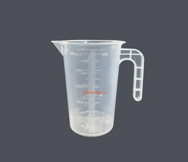 Ca đong nhựa 500ml (mẫu mới không nắp)