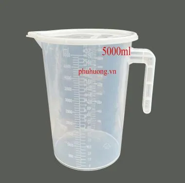 Ca đong nhựa 5000ml mẫu mới (kèm nắp)