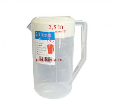 Bình đựng nước 2,5 lít nhựa PP