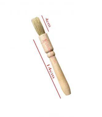 Cọ vệ sinh máy cafe cán nhựa 18x2cm (chổi)