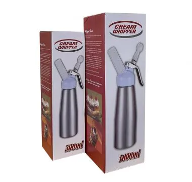 Bình xịt kem Whipper 0.5 lít nắp thép