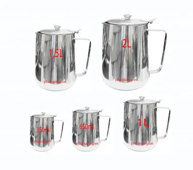 Ca inox có nắp 1000ml