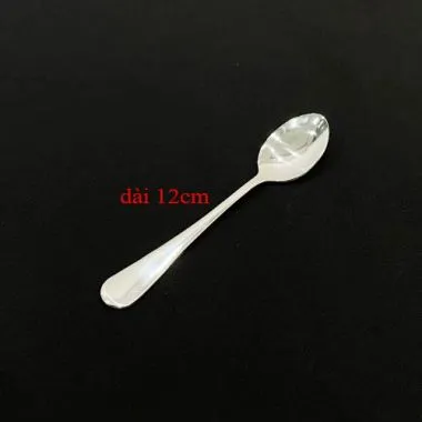Muỗng cafe đen ngắn DC1513 (muỗng inox 12cm)