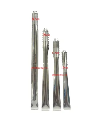 Kẹp gắp inox 304 dài 17,5cm