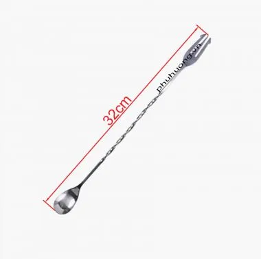 Thìa bar INOX 2 đầu 32cm