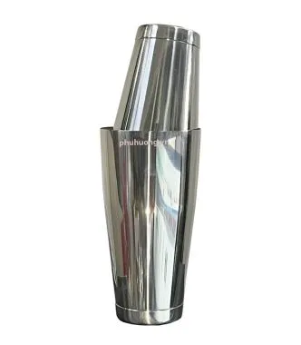 Shaker 2 đầu inox (bình lắc)