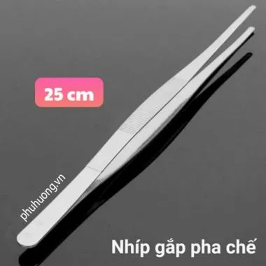 Nhíp gắp pha chế inox 25cm