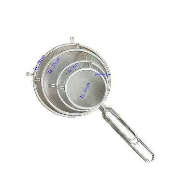 Rây inox 2 tai xịn 16cm