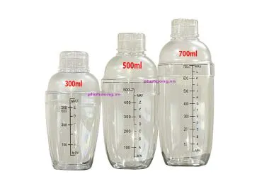 Bình lắc nhựa 350ml