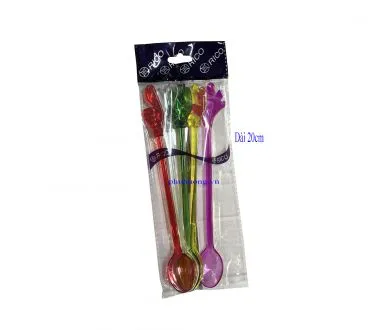 Muỗng bàn tay trong dài 20cm - túi 5 cái