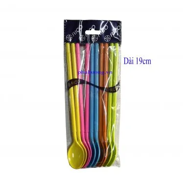 Muỗng đá chanh đục dài 19cm M01Đ - 10 cái