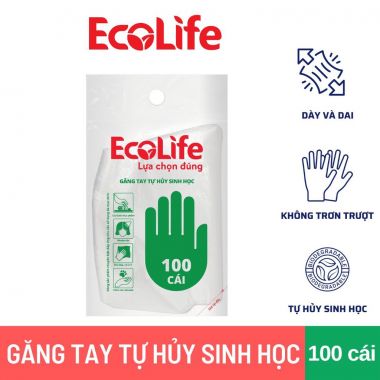 Găng tay tự hủy sinh học EcoLife
