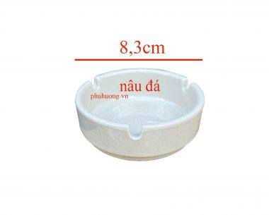 Gạt tàn Melamine MÀU NÂU ĐÁ