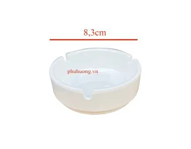 Gạt tàn Melamine MÀU TRẮNG
