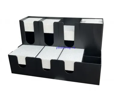 Kệ cốc 9 ngăn 2 tầng nhựa PP