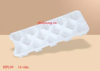 Khay đá Cơ Rô HPL09 - 14 viên