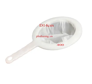 Rây lọc mịn tay cầm nhựa 400 mắt