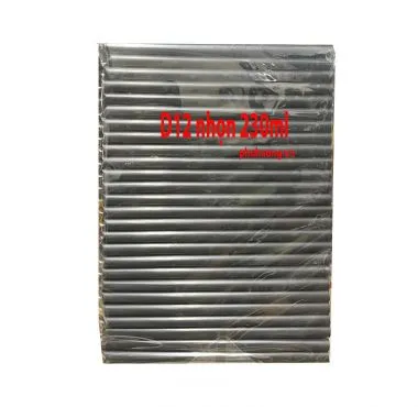 Ống hút trân châu D12 nhọn đen 500g