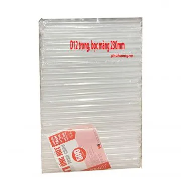 Ống hút trân châu D12, nhựa trong có màng 500g/bịch