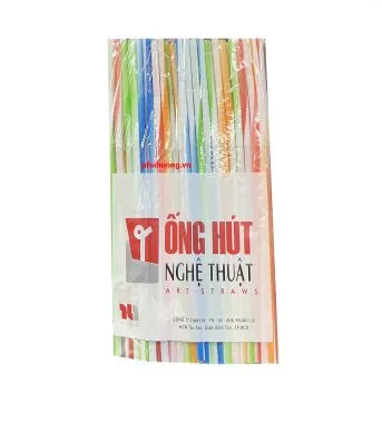 Ống hút nghệ thuật màu Thuận Lợi - 1 bịch