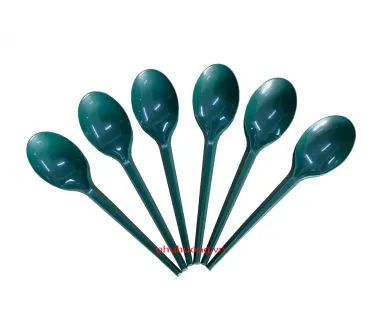 Muỗng xanh - 15cm (cán ngắn) 50c/lốc