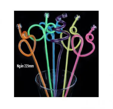 Que khuấy trang trí ngắn 225mm - 10 cái