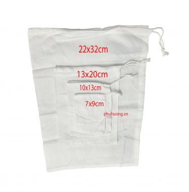 Túi lọc trà vải cotton 10*13cm