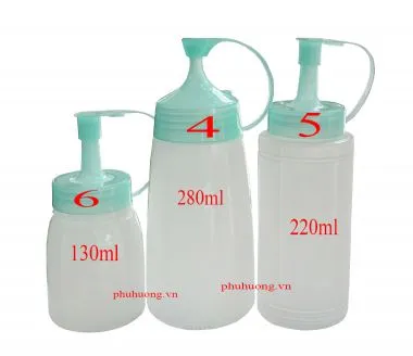 Bình đựng tương số 5 - 220ml