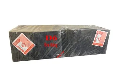 Ống hút D6 thẳng, đen - Bao 10 túi 500g 