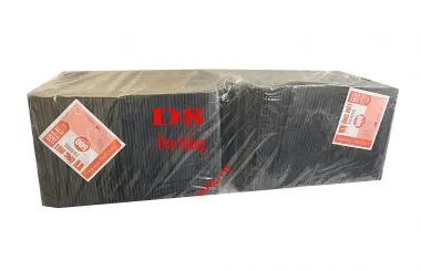 Ống hút D8 thẳng, đen - Bao 10 túi 500g 