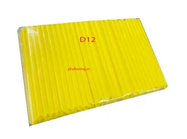 Ống hút trân châu D12 màu vàng 500g