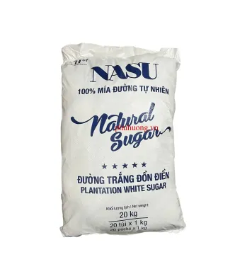 Đường kính trắng Nasu - bao 20 túi 1kg