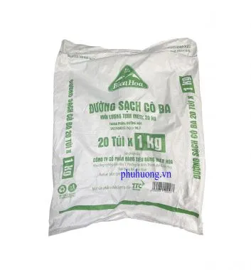 Đường trắng Cô Ba 1kg - Bao 20 kg
